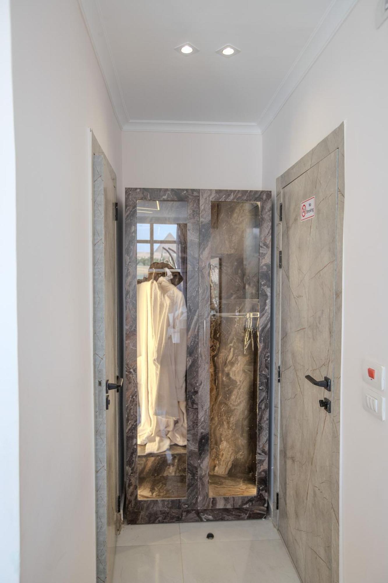 Kafret el-Gabal Tree Lounge Pyramids View Inn , Sphinx Giza מראה חיצוני תמונה