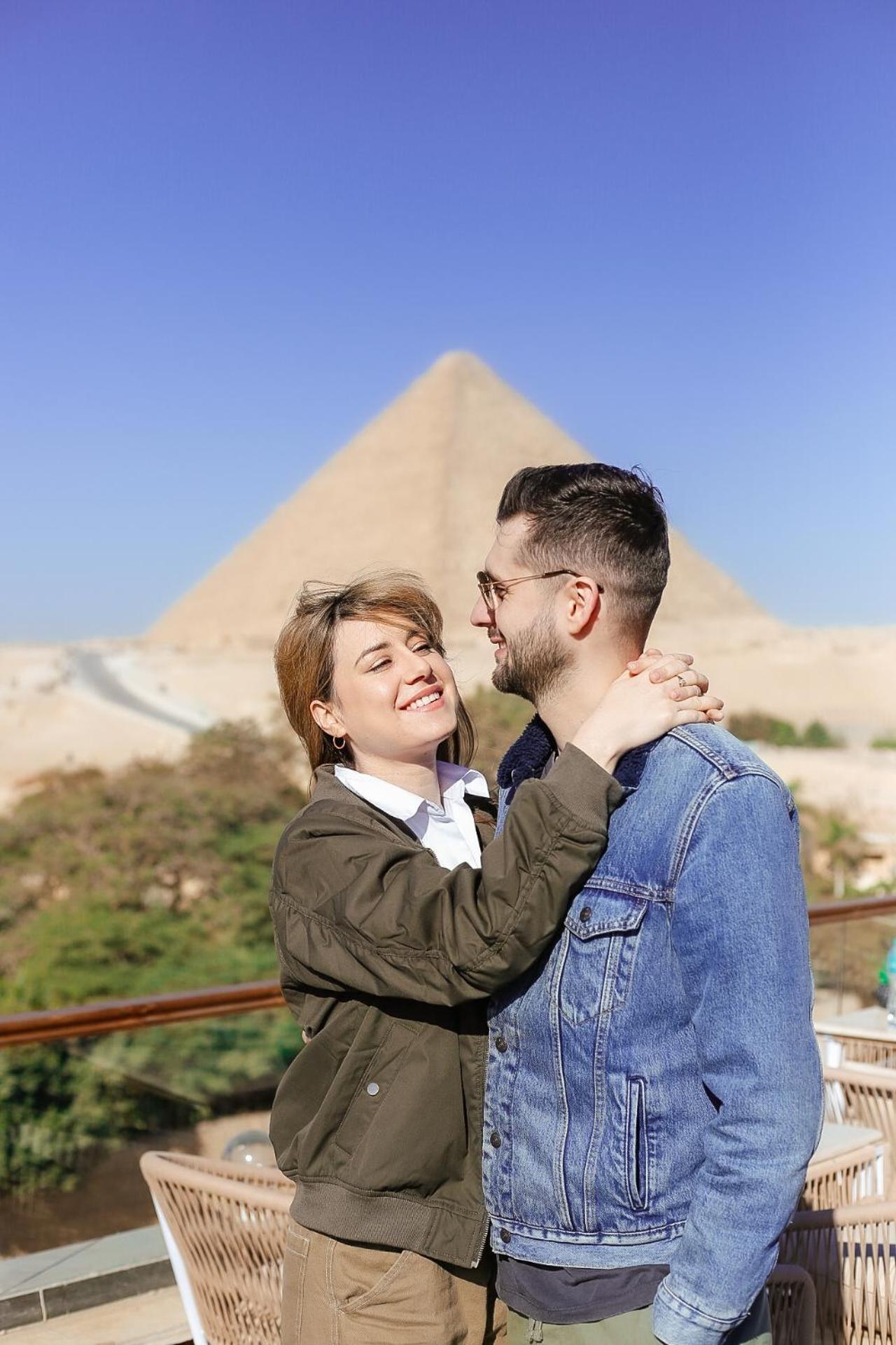 Kafret el-Gabal Tree Lounge Pyramids View Inn , Sphinx Giza מראה חיצוני תמונה