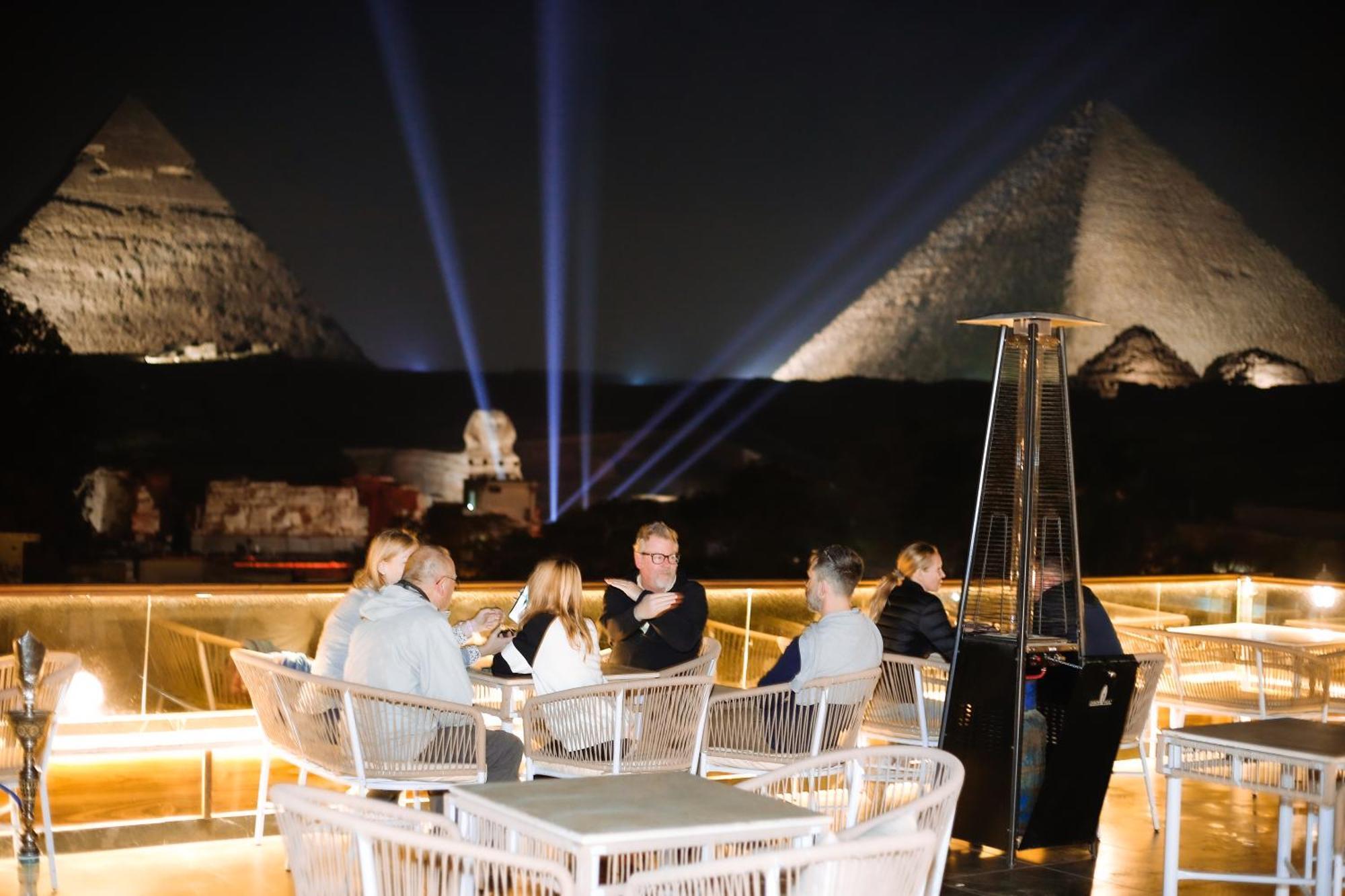 Kafret el-Gabal Tree Lounge Pyramids View Inn , Sphinx Giza מראה חיצוני תמונה