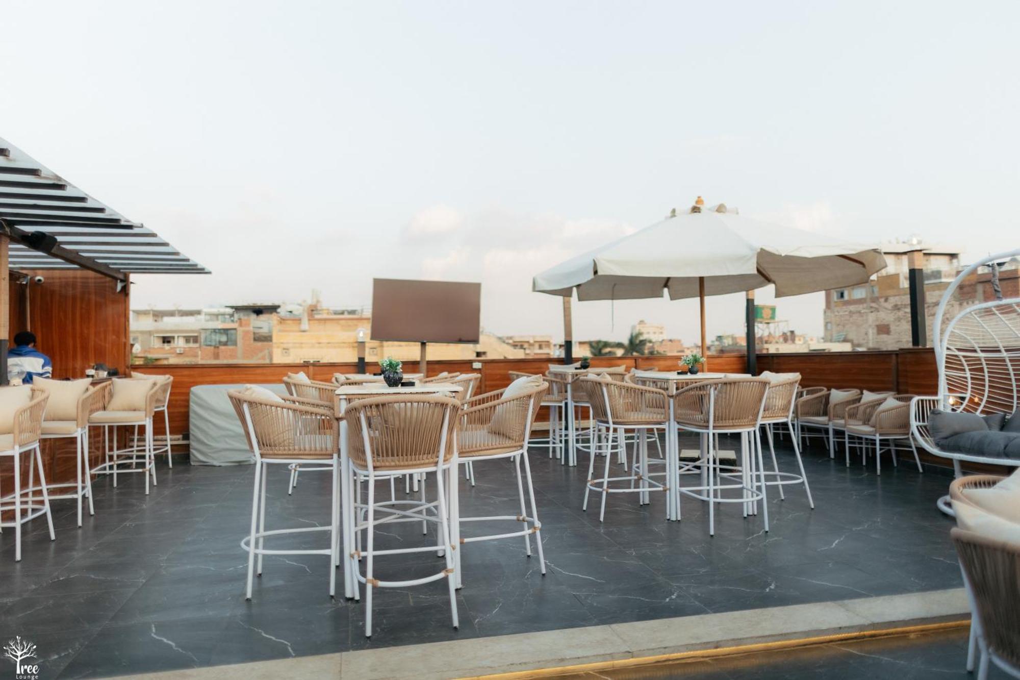 Kafret el-Gabal Tree Lounge Pyramids View Inn , Sphinx Giza מראה חיצוני תמונה